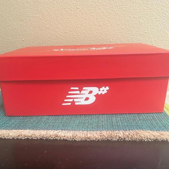 Men's New Balance Numeric 480 x Chocolate White/Red Sneakers Size 14 NEW in Box - Picture 12 of 14